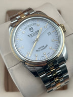 Tudor Junjue Sunday Calendar Model White Automatic (self-winding) watch 39 millimeters m56003-0113