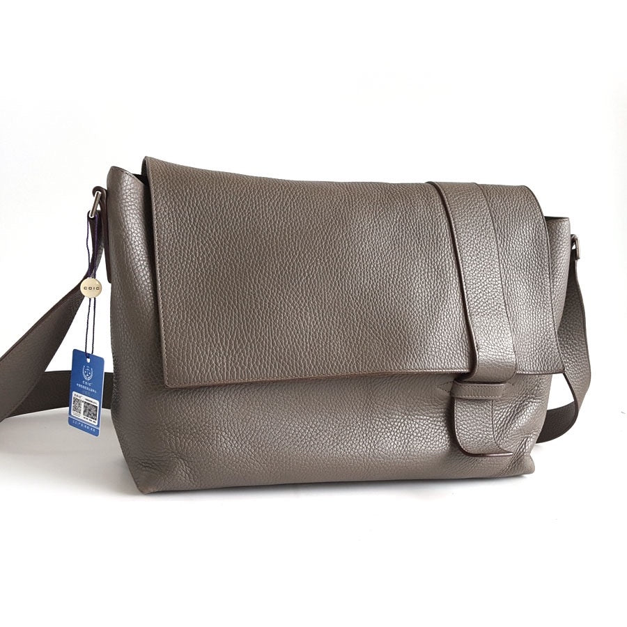 Hermes Gray Messenger Bag