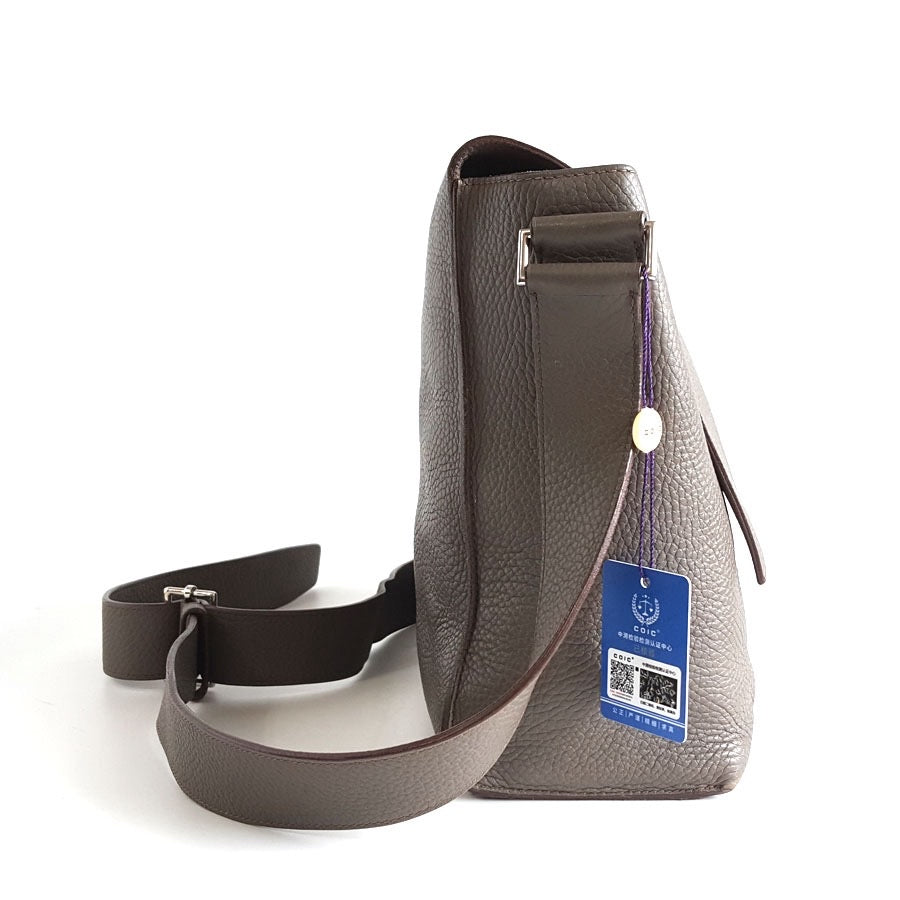 Hermes Gray Messenger Bag