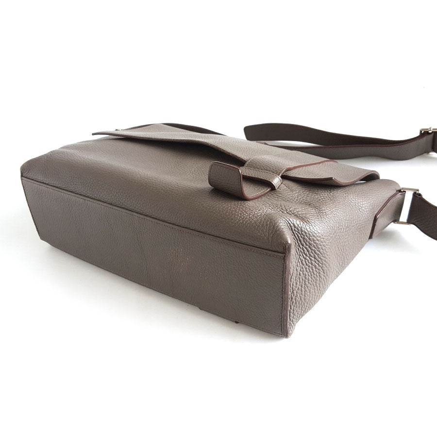 Hermes Gray Messenger Bag