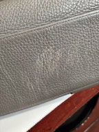 Hermes Gray Messenger Bag