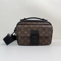 Louis Vuitton S Lock Canvas Brown Crossbody