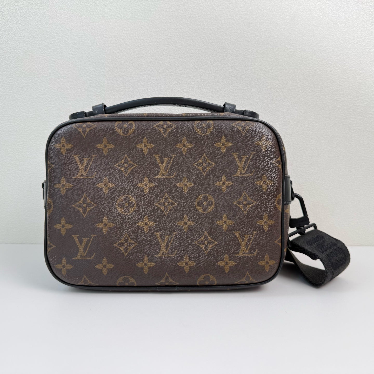 Louis Vuitton S Lock Canvas Brown Crossbody
