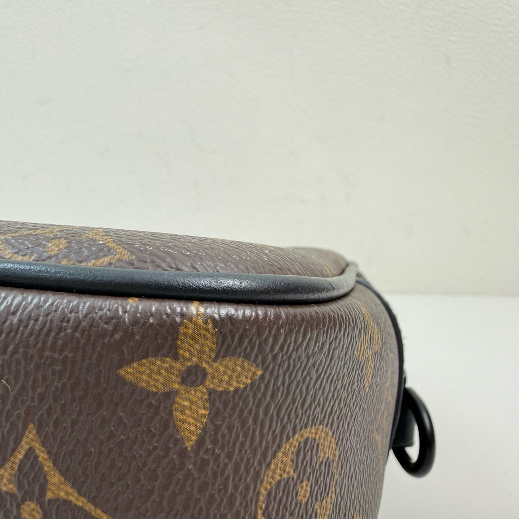 Louis Vuitton S Lock Canvas Brown Crossbody