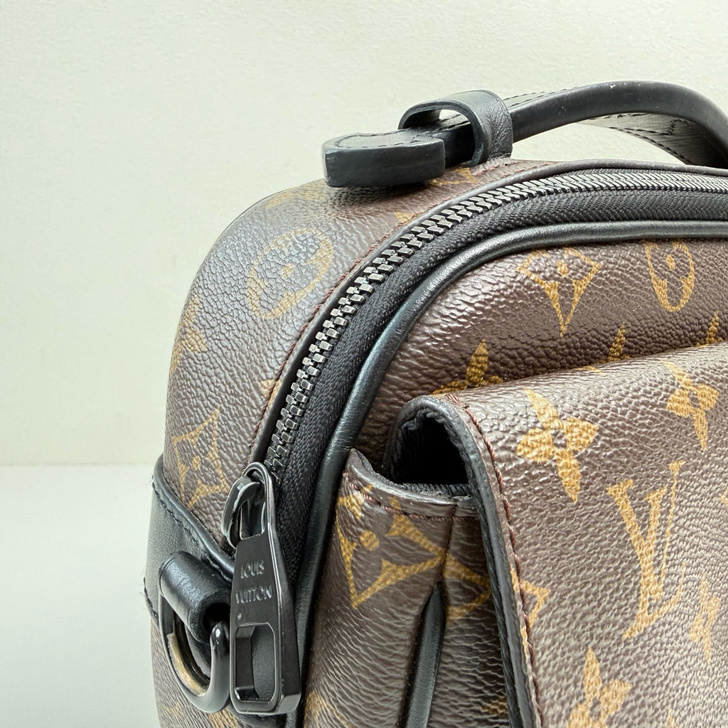 Louis Vuitton S Lock Canvas Brown Crossbody