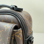 Louis Vuitton S Lock Canvas Brown Crossbody