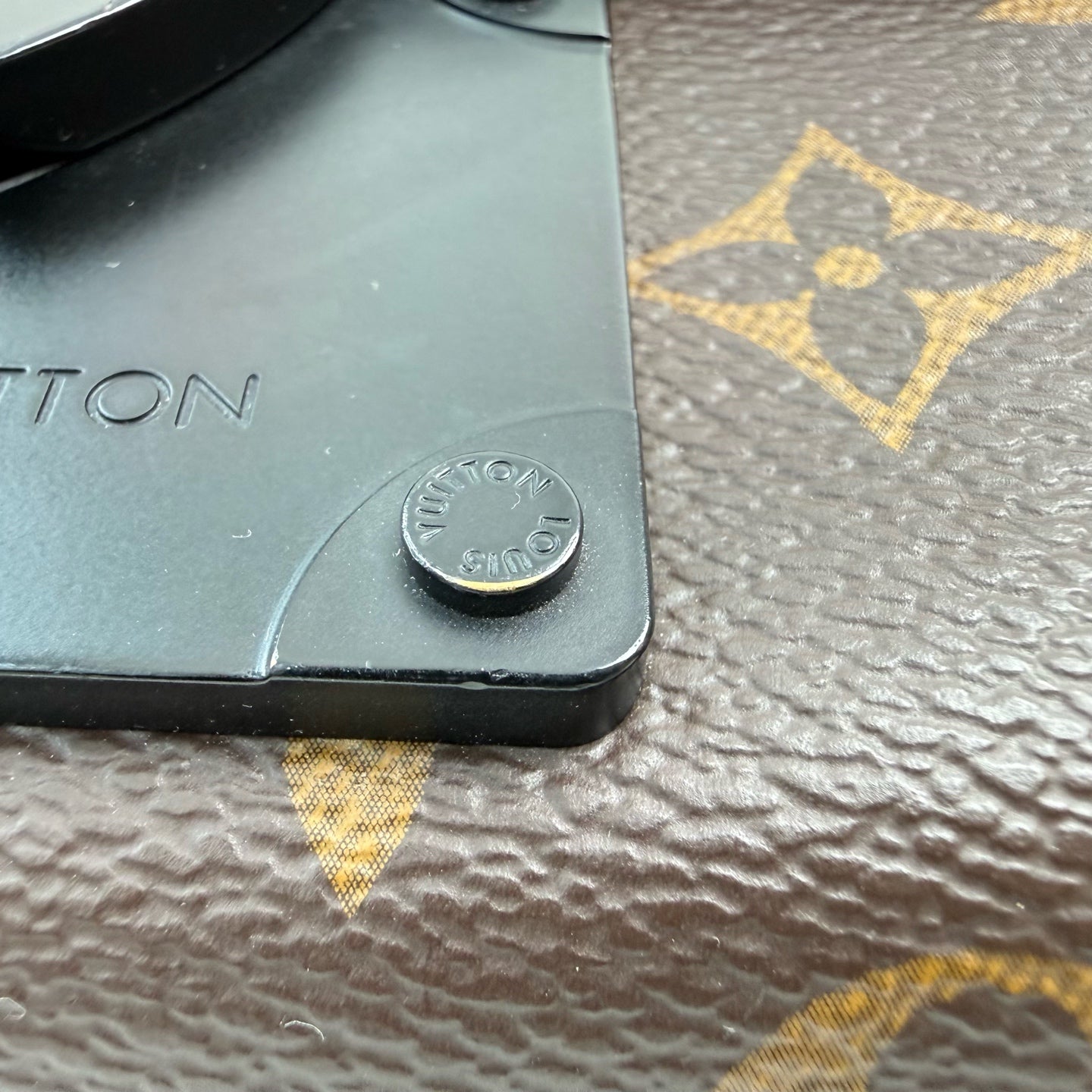 Louis Vuitton S Lock Canvas Brown Crossbody