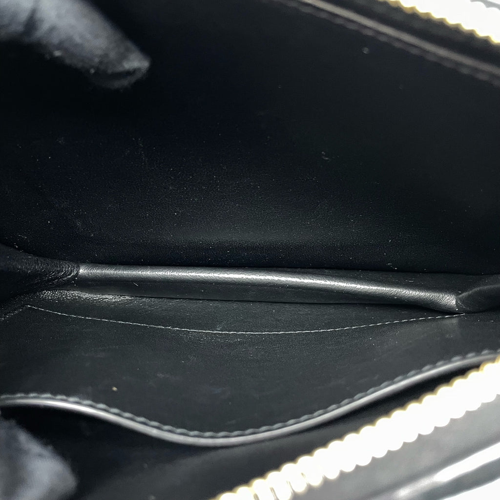 Saint laurent Velvet Black Shoulder Bag
