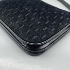 Saint laurent Velvet Black Shoulder Bag