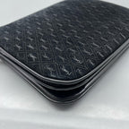 Saint laurent Velvet Black Shoulder Bag