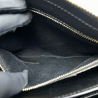 Saint laurent Velvet Black Shoulder Bag