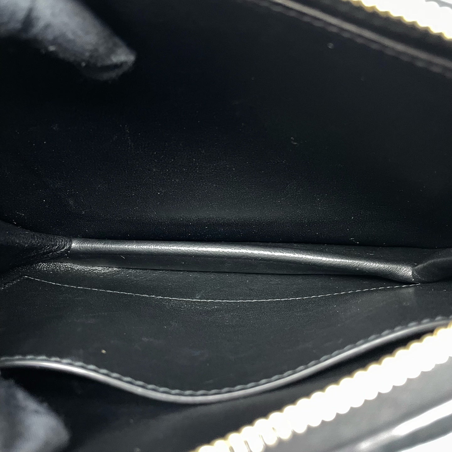 Saint laurent Velvet Black Shoulder Bag