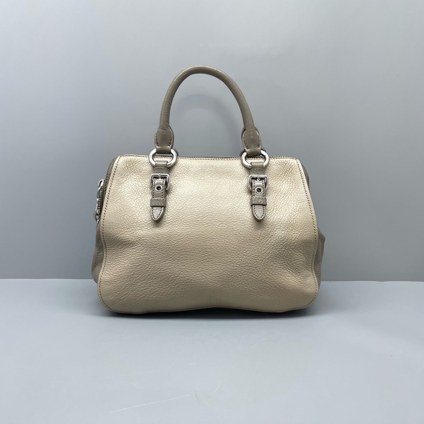 Miu Miu Gray Shoulder Bag