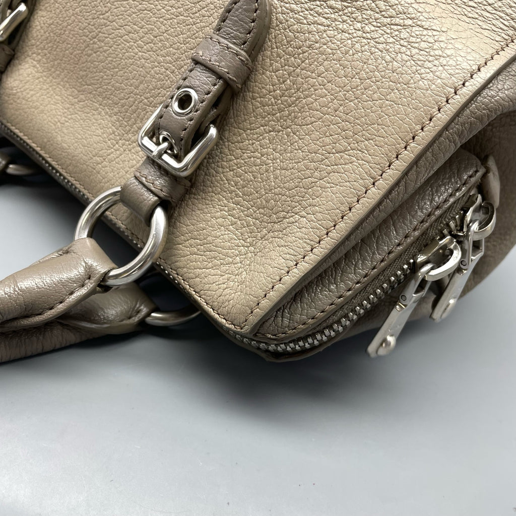 Miu Miu Gray Shoulder Bag