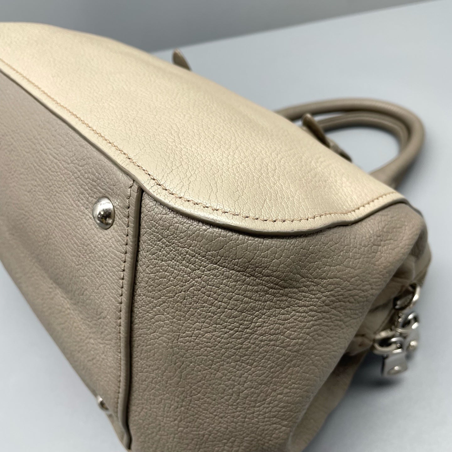 Miu Miu Gray Shoulder Bag