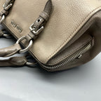 Miu Miu Gray Shoulder Bag