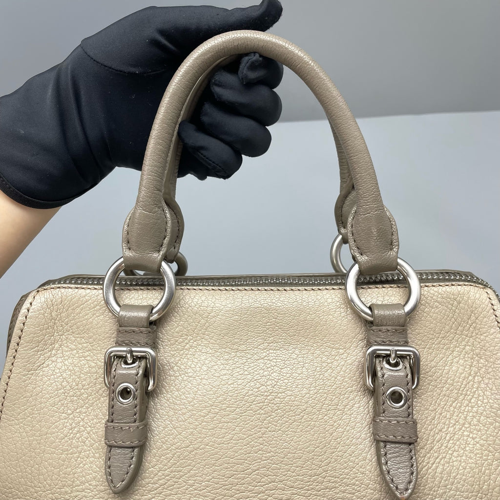 Miu Miu Gray Shoulder Bag