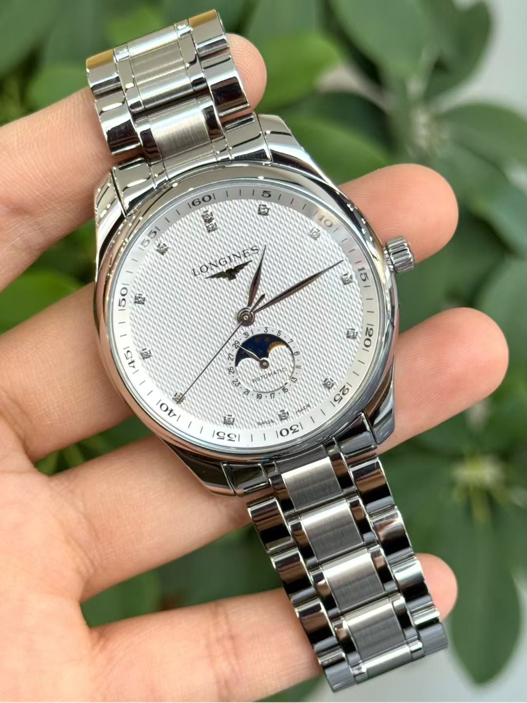 Longines Longines Master Collection White Automatic (self-winding) watch 42.00mm L2.919.4.77.6