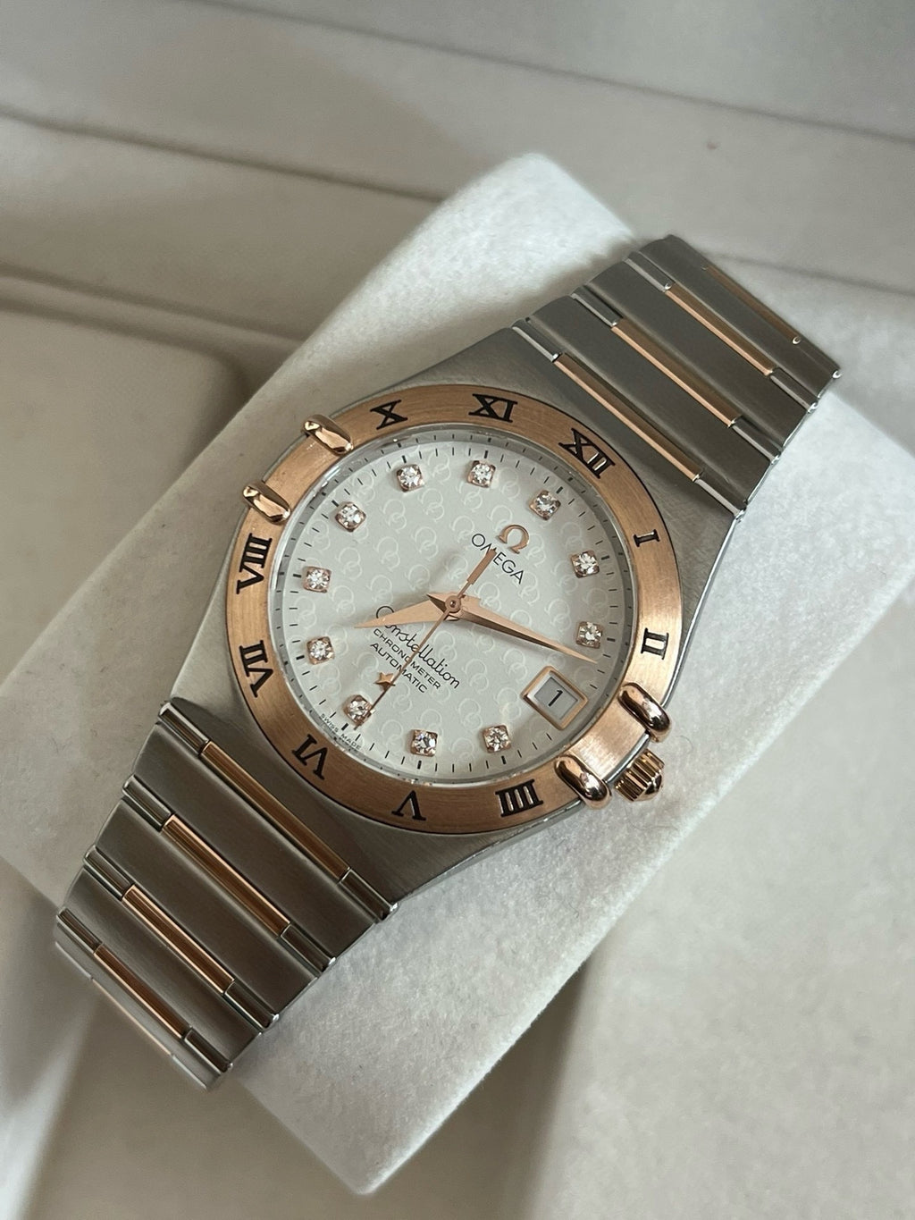 Omega constellation Rose gold Automatic (self-winding) watch 35.5 millimeters 1304.35.00
