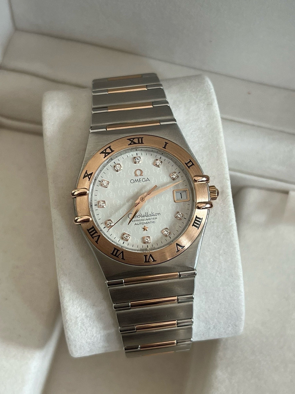 Omega constellation Rose gold Automatic (self-winding) watch 35.5 millimeters 1304.35.00