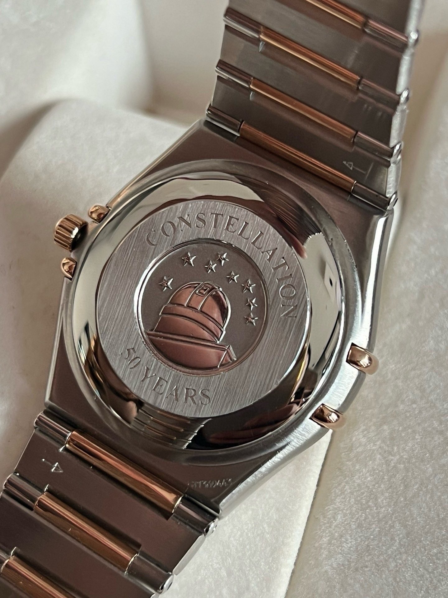 Omega constellation Rose gold Automatic (self-winding) watch 35.5 millimeters 1304.35.00