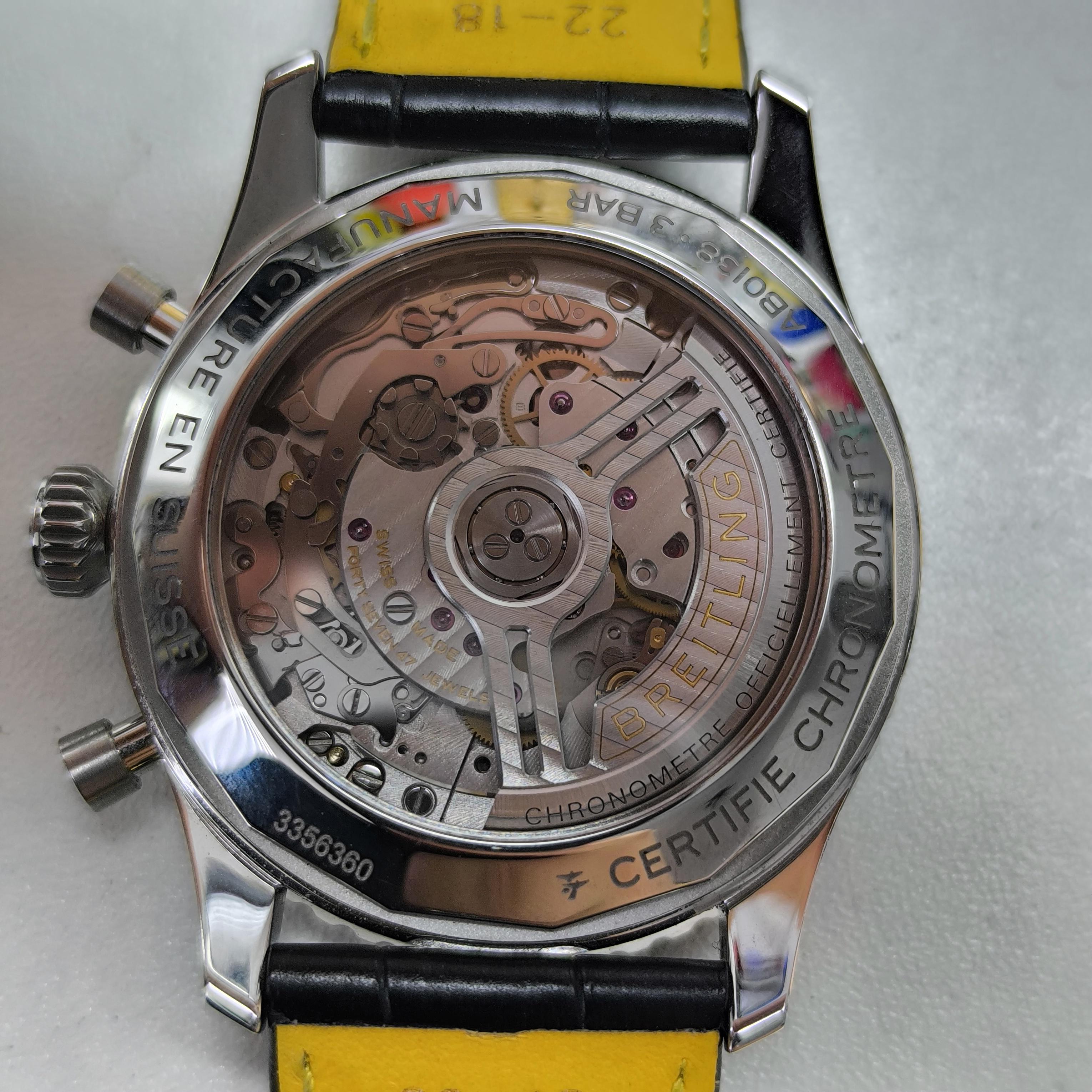 Breitling Aviation Chronograph 1 43 millimeters AB0138211B1P1