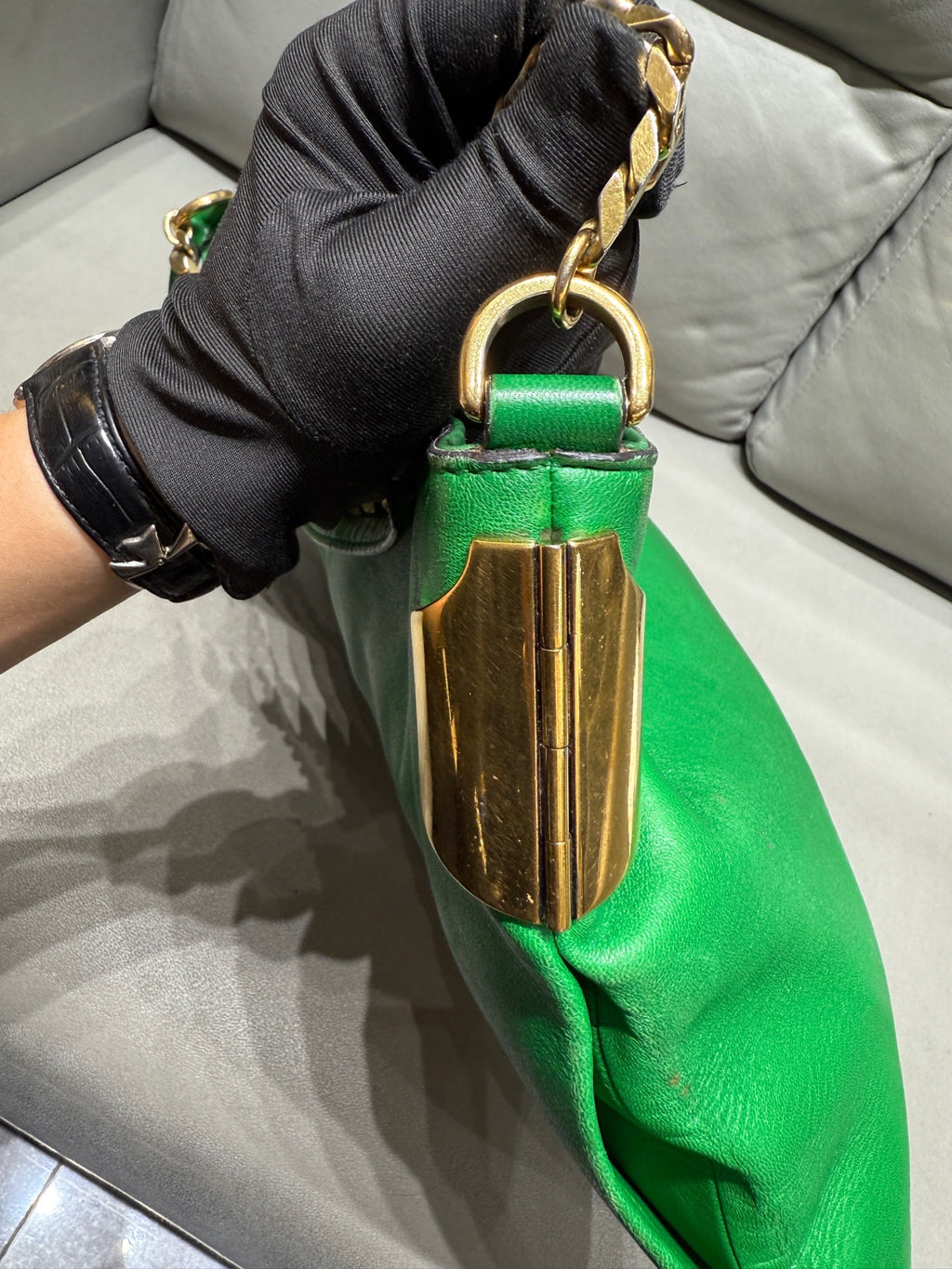 Gucci Metal Shoulder Bag