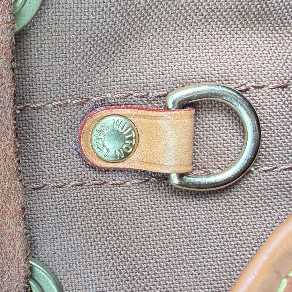 Louis Vuitton Canvas Brown Bucket & Drawstring Bag