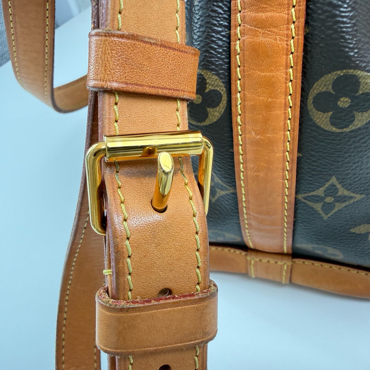 Louis Vuitton Canvas Brown Bucket & Drawstring Bag