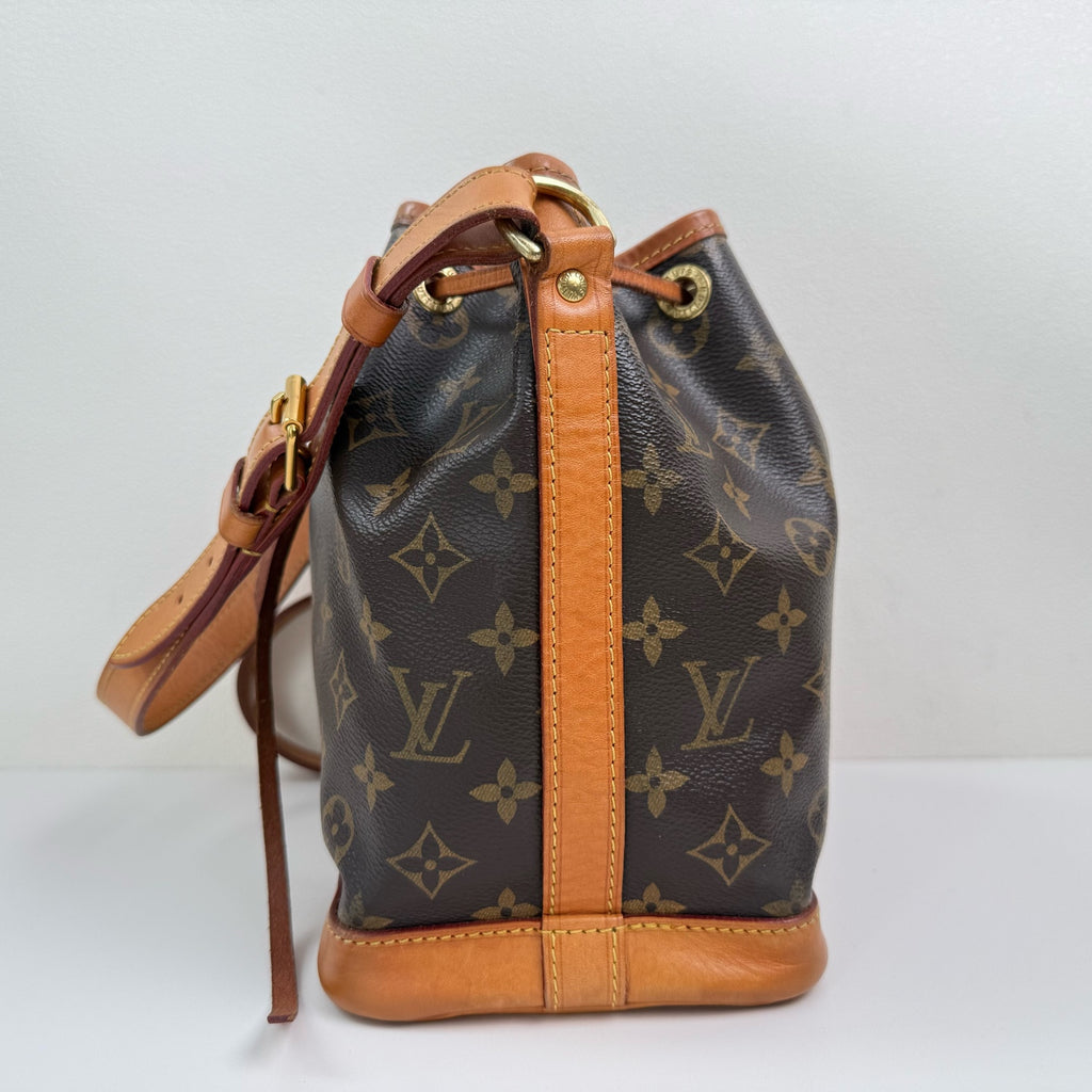 Louis Vuitton Canvas Brown Bucket & Drawstring Bag