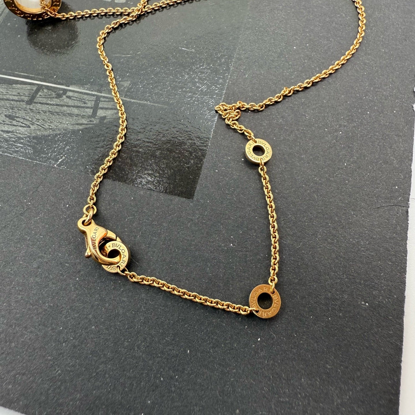Bvlgari Rose gold Necklace