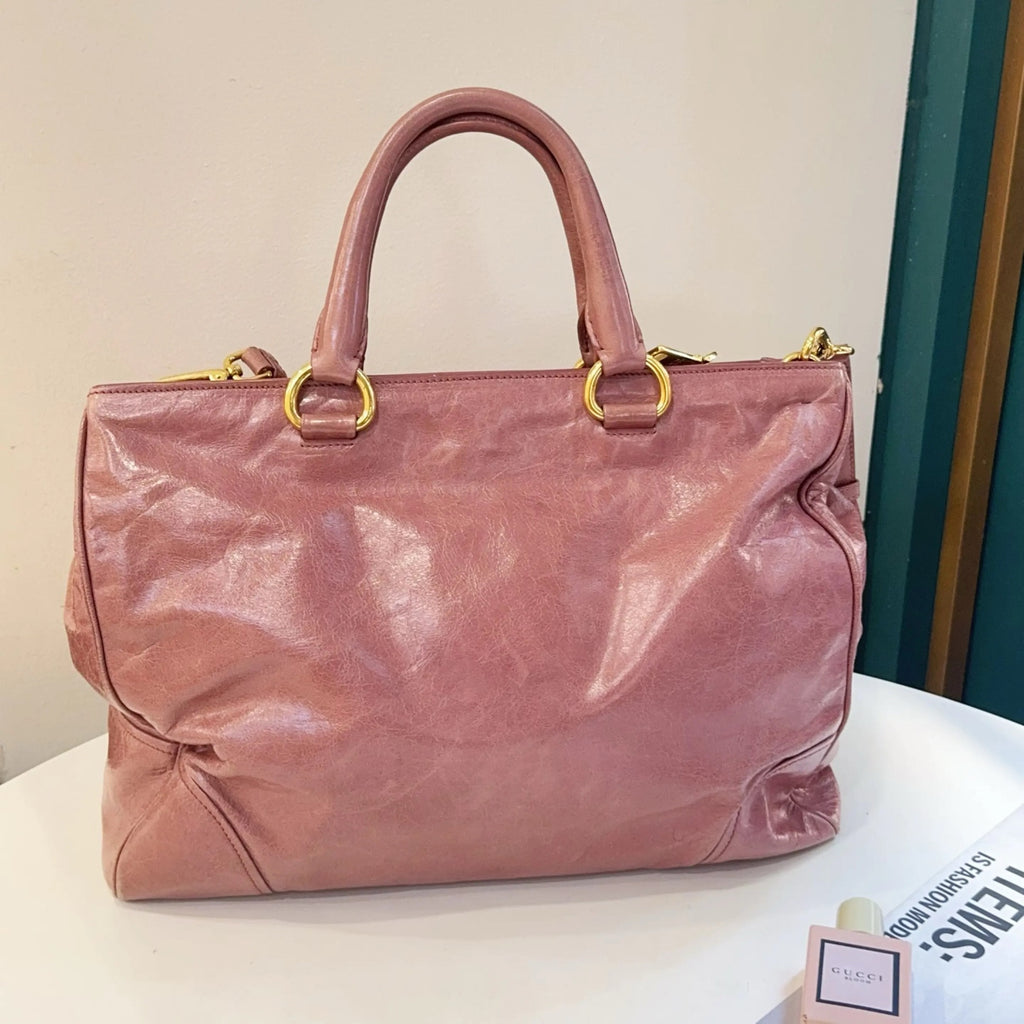 Prada Pink Satchel