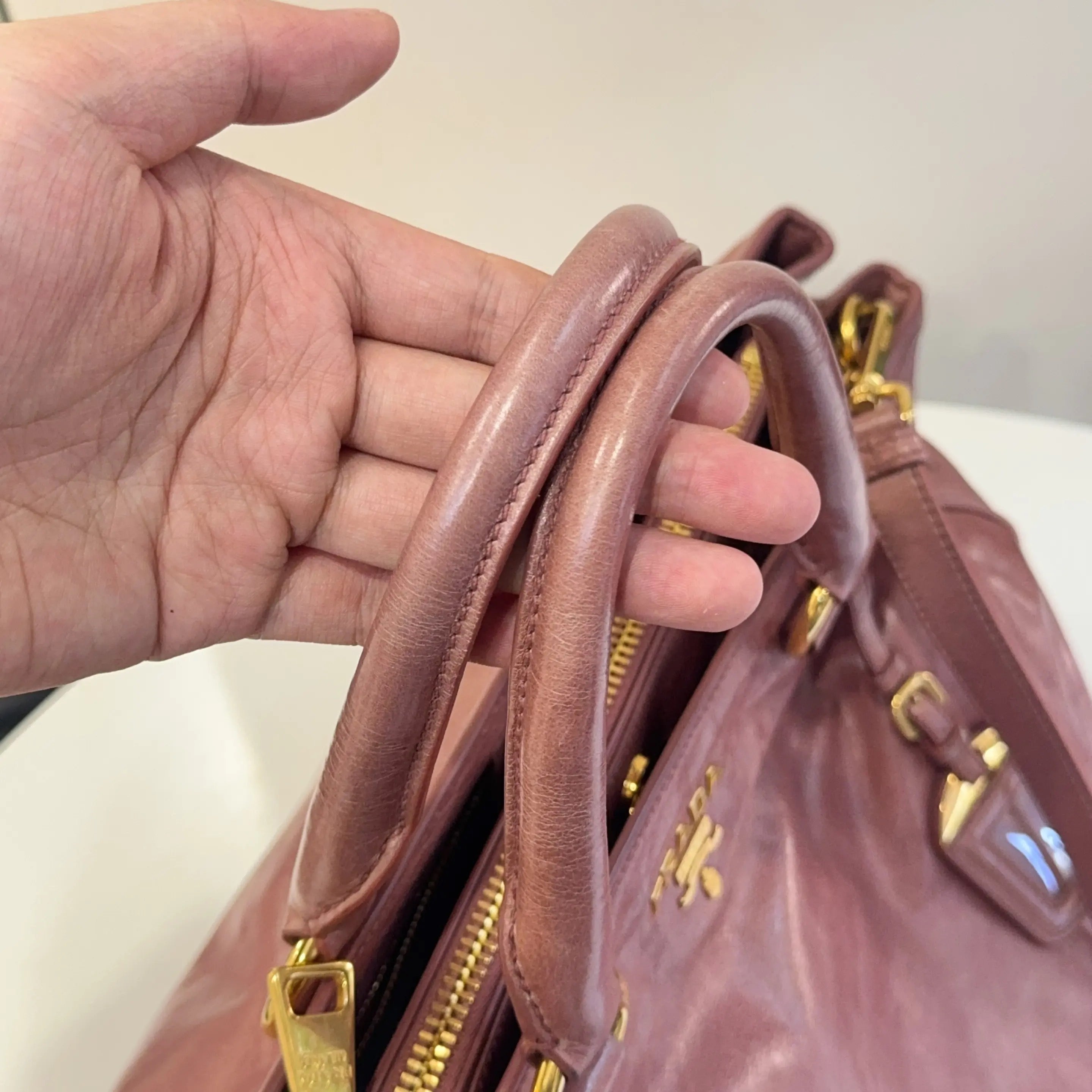 Prada Pink Satchel