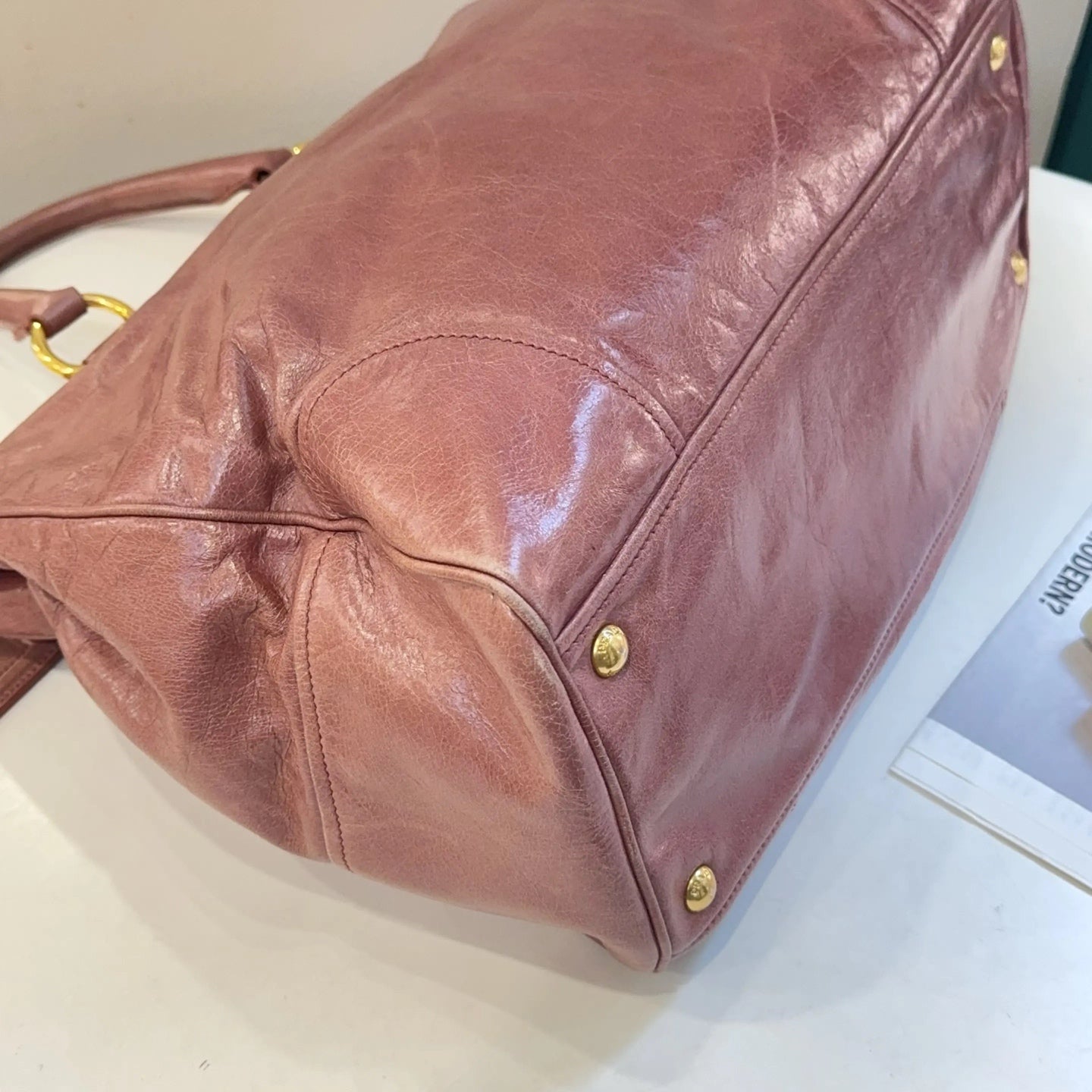 Prada Pink Satchel