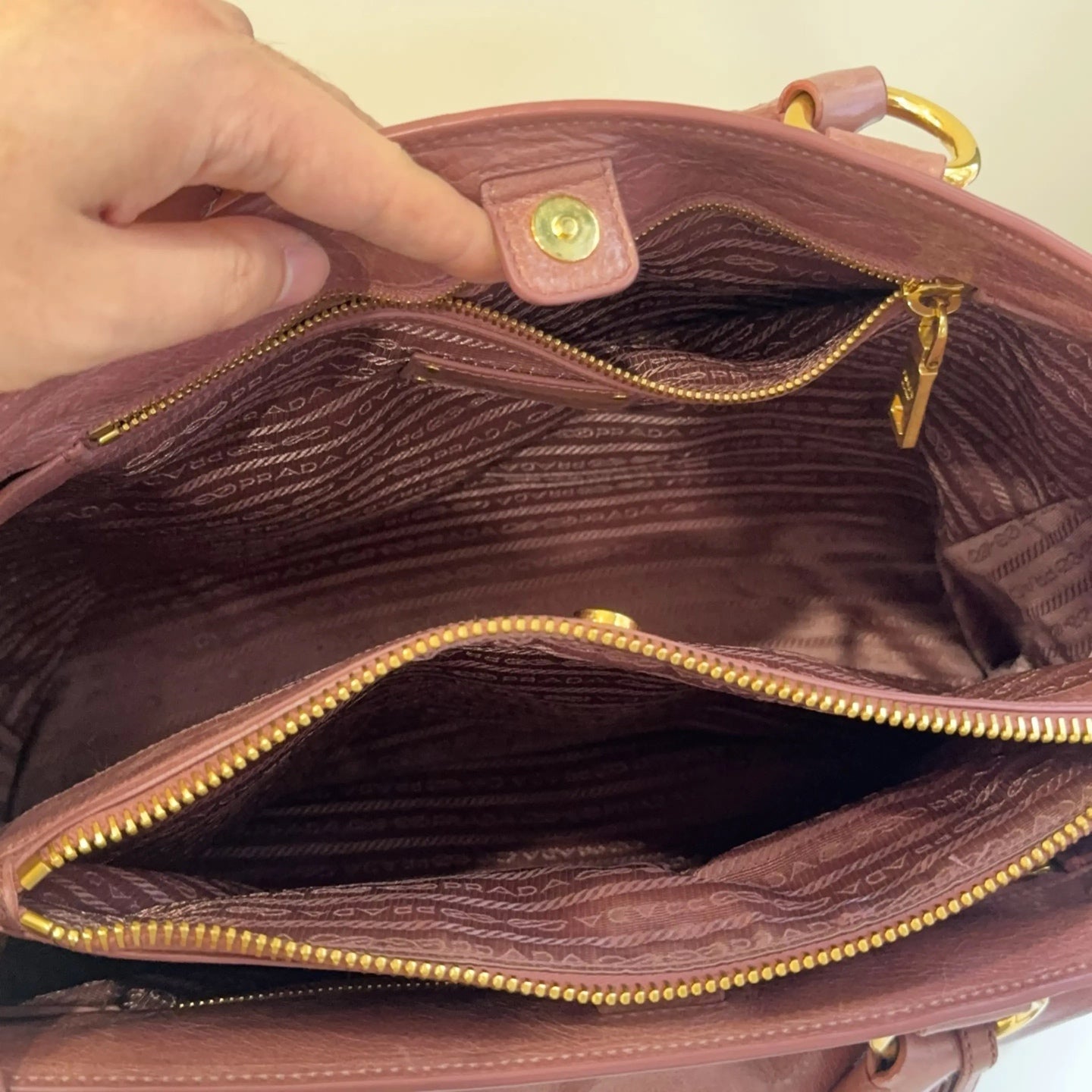 Prada Pink Satchel