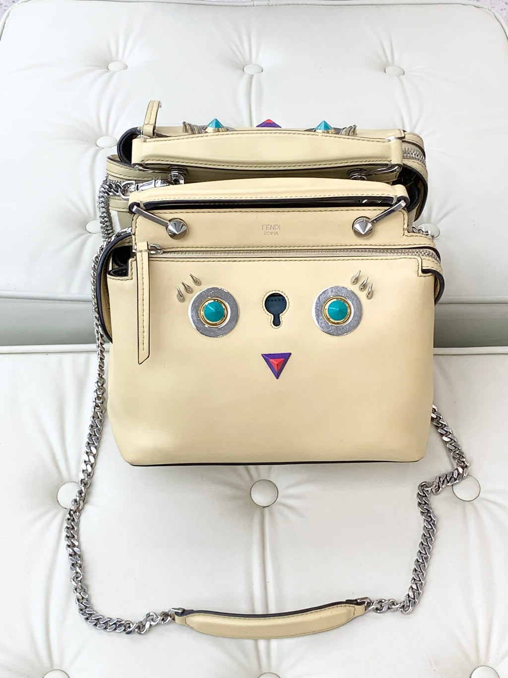 Fendi Yellow Crossbody