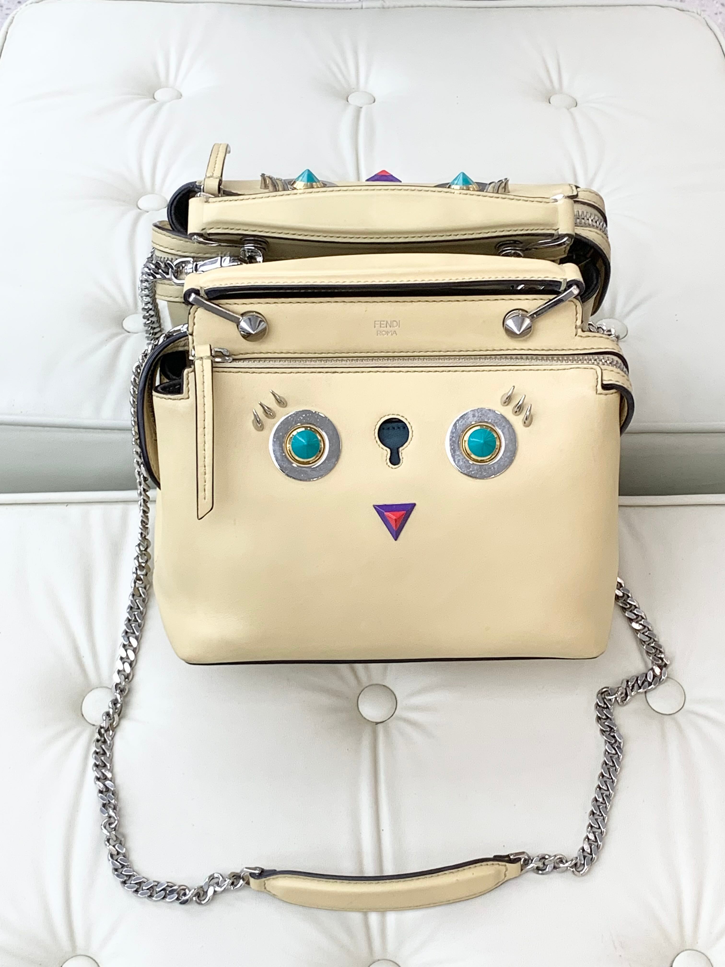Fendi Yellow Crossbody