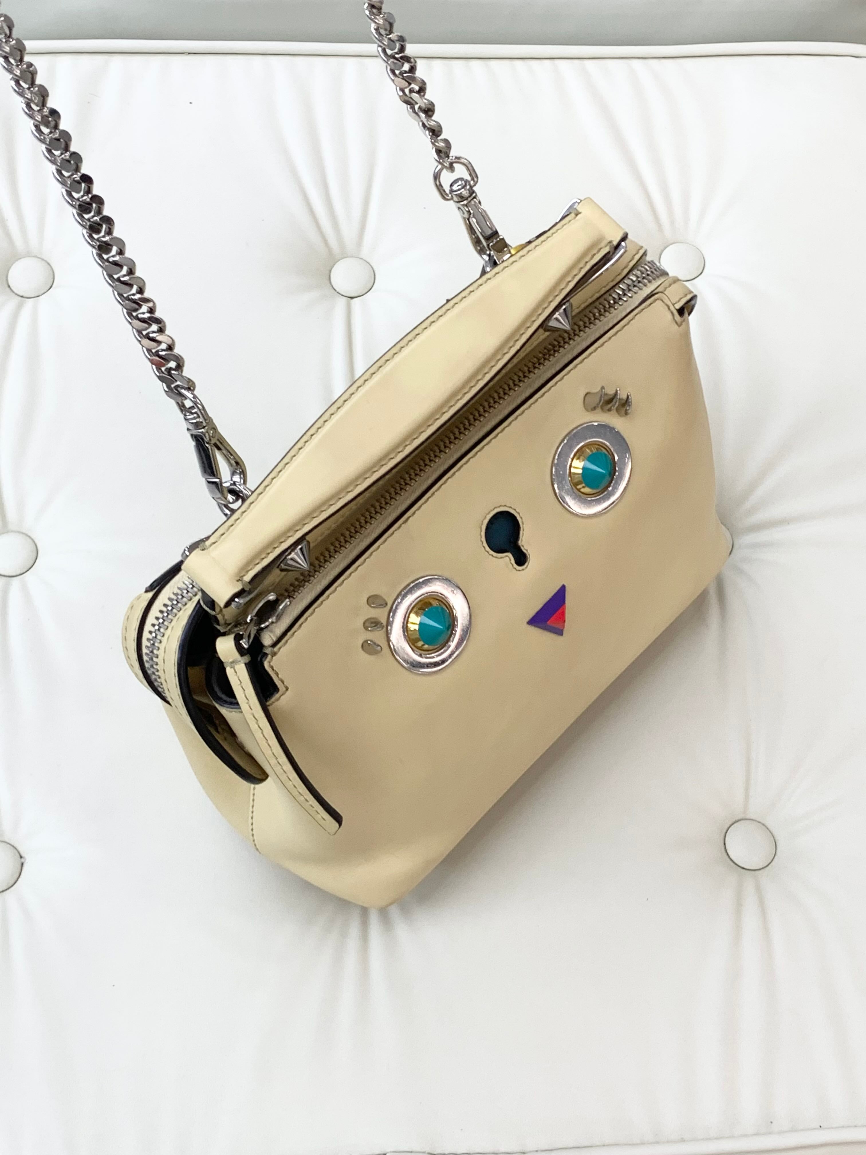 Fendi Yellow Crossbody
