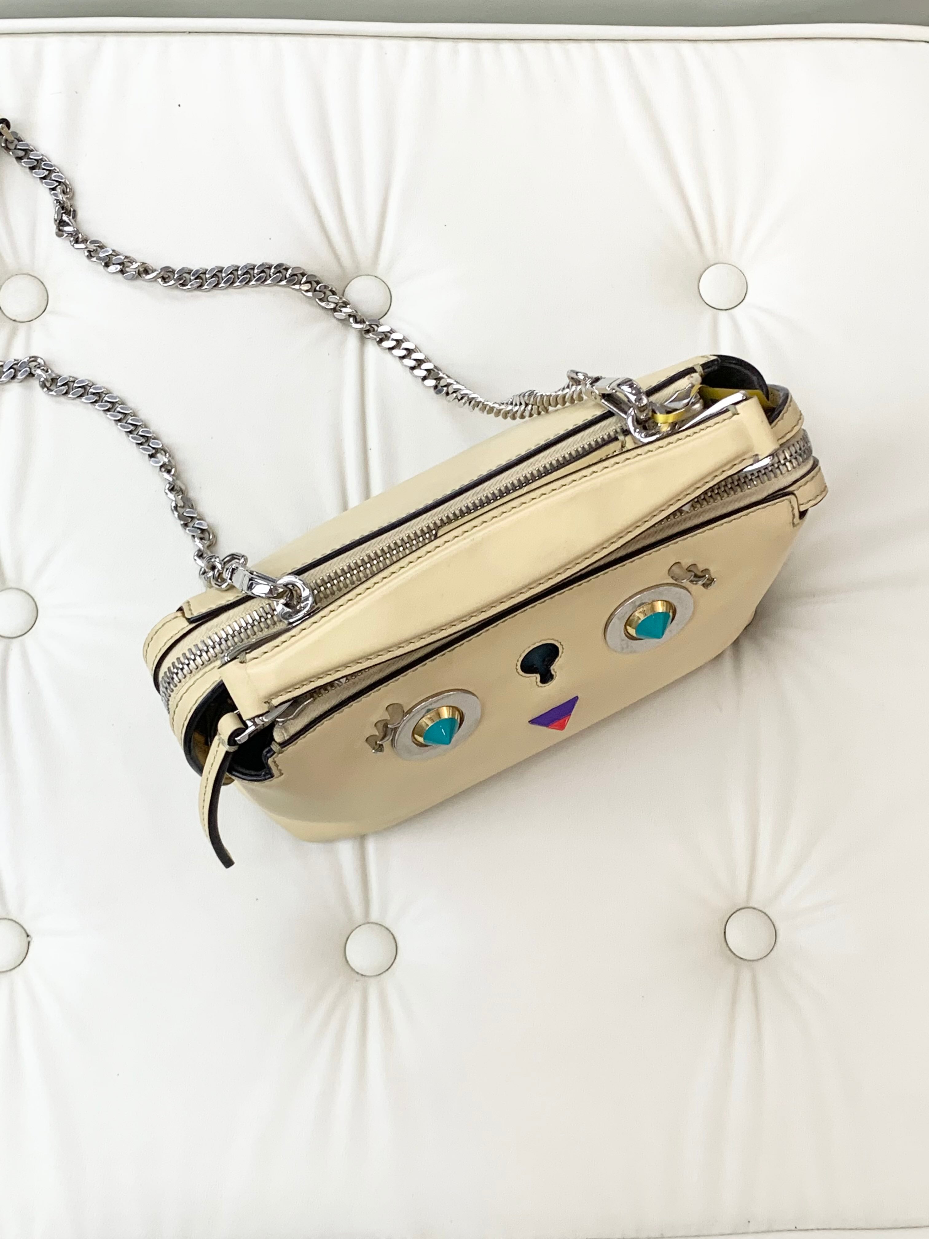 Fendi Yellow Crossbody