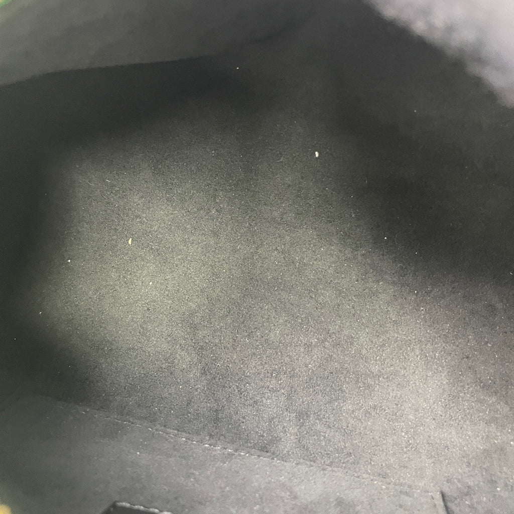Louis Vuitton Velvet Green Shoulder Bag