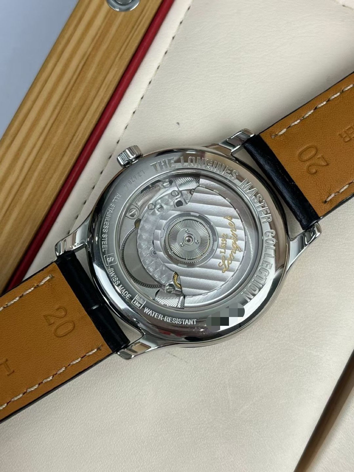 Longines Master Collection Master Craftsman Series Black Automatic (self-winding) watch 38.50 MM L2.628.4.51.8