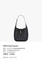 Saint laurent LE 5 to 7 small soft grained-leather handbag Leather 23x22x8.5cm 713938AAAUQ4100