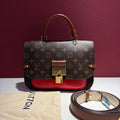 Louis Vuitton Red Satchel M44548