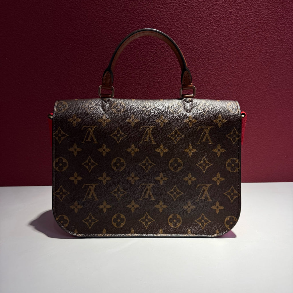 Louis Vuitton Red Satchel M44548