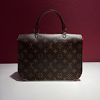 Louis Vuitton Red Satchel M44548