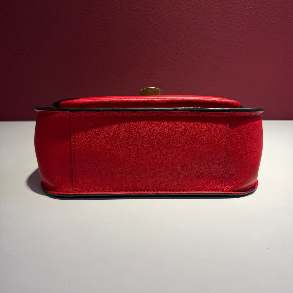 Louis Vuitton Red Satchel M44548