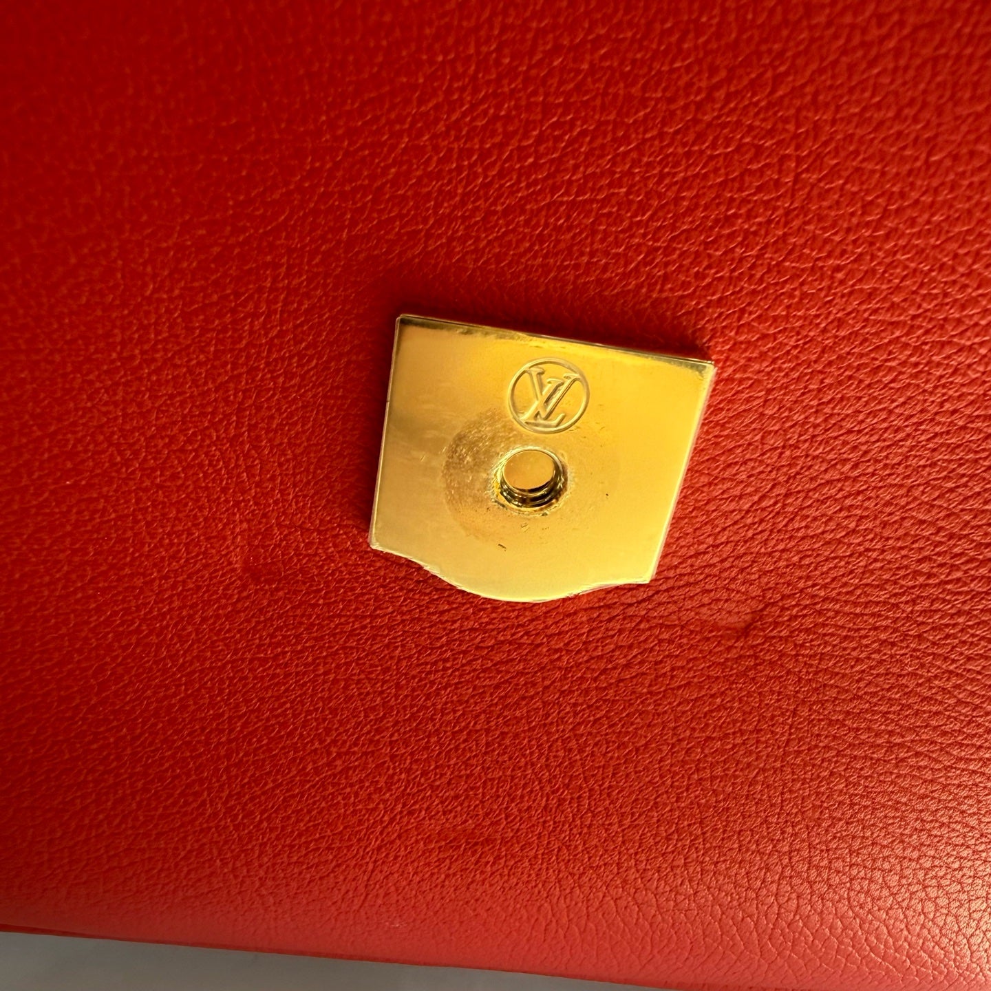 Louis Vuitton Red Satchel M44548