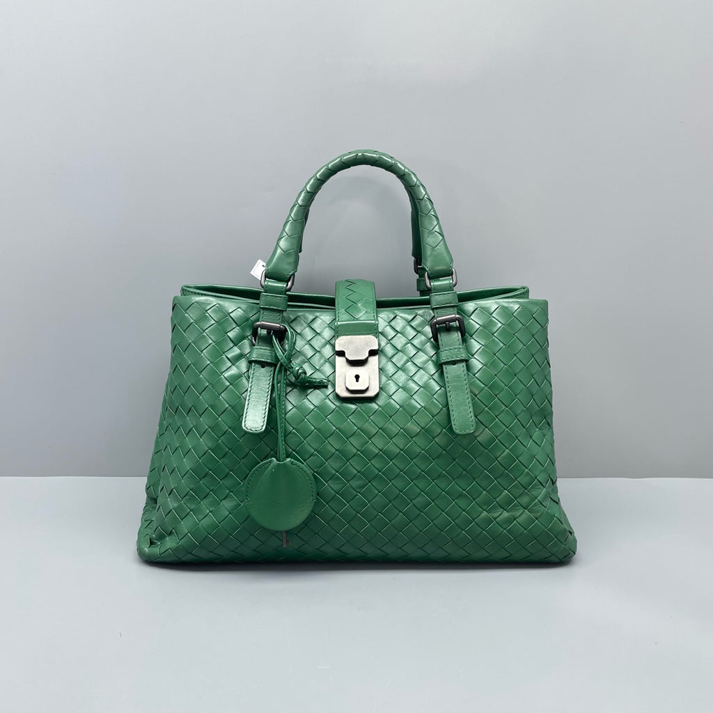 Bottega Veneta Green Satchel