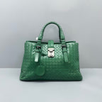 Bottega Veneta Green Satchel