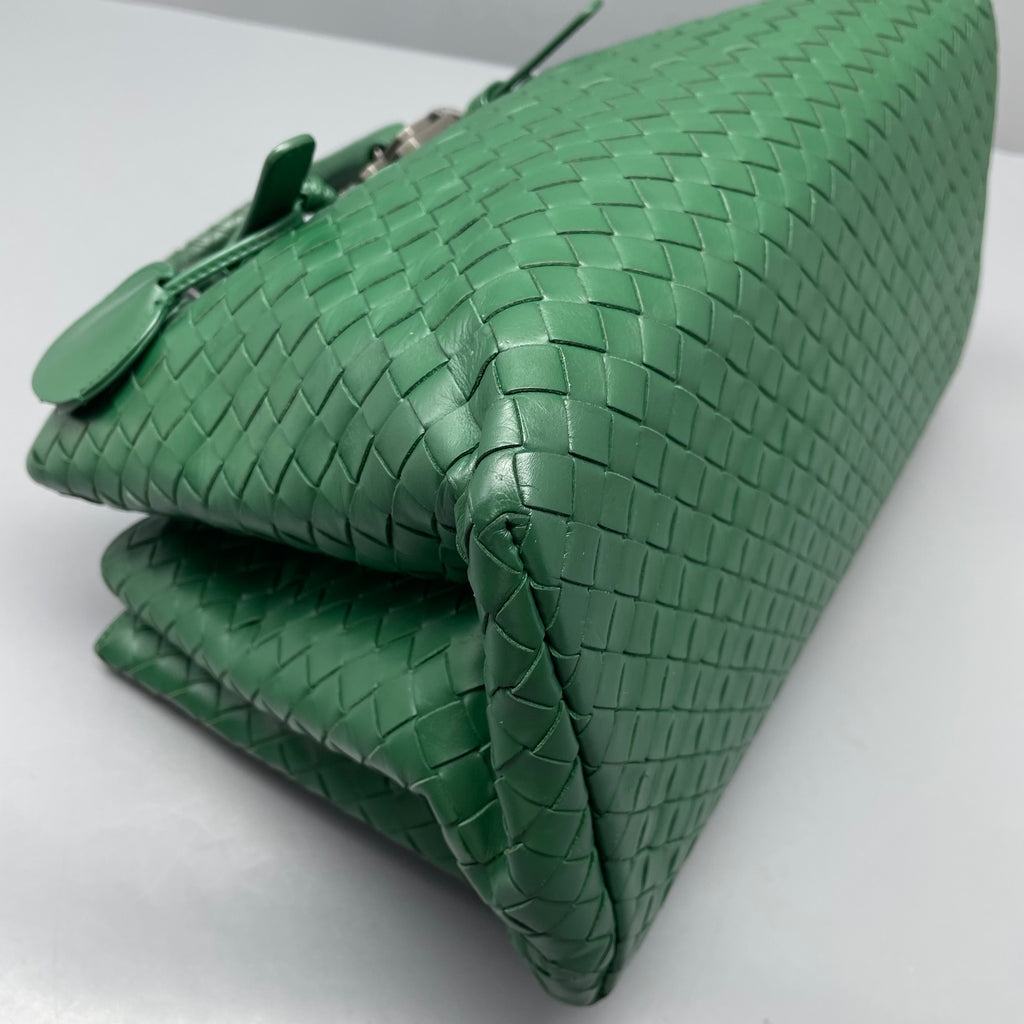 Bottega Veneta Green Satchel